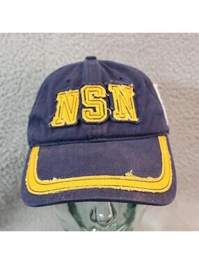 Vtg NSN Military Naval Norfolk Hat Cap Naval Air Station